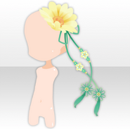 (Head Accessories) Melody of Daisy ♪ Hair Accessory ver.A green