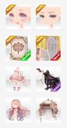 No-Double-Promo②♡ for (Back Accessories) Tragedy Candle Light ver.A pink