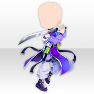 (Tops) Neon China Tactics Demon Swordsman Style ver.A purple