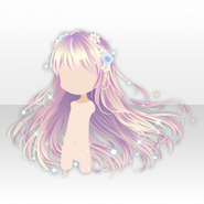 (Hairstyle) Mermaid's Blossom Flower Sikly Long Hair ver.A pink