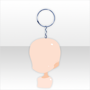 (Head Accessories) Change into Key Chain ! ver.A silver