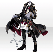 (Tops) Wandering Soul Coat Style ver.B black