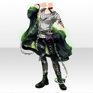 (Tops) Cyberbrain Pride Punk Suit ver.A green