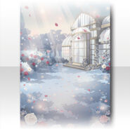 (Wallpaper/Profile) Birds of Mini Garden Greenhouse Wallpaper ver.A blue