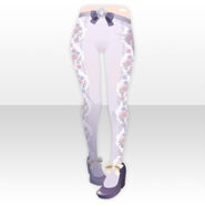 (Pant&Skirt) Epicure Flower Lace Bottons ver.A white