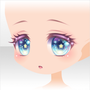 (Face) Night Dress Party Dreamy Cute Sleep Face ver.A pale blue