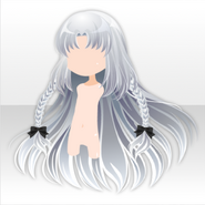 (Hairstyle) Sister's Fluffy Long Hair ver.A white