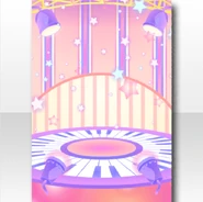 (Wallpaper/Profile) Lovely♡Fest☆ Music Show Wallpaper ver.A pink