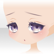 (Face) Hell Flame Persephone Sadness Face ver.B purple
