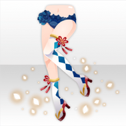 (Pant&Skirt) Different World Gorgeous Tall Geta ver.A blue