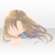 (Hairstyle) Verfallende Breeze Long Hair ver.A yellow
