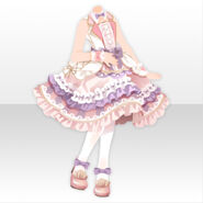 (Tops) Peluche Conductor Dress Style ver.A pink