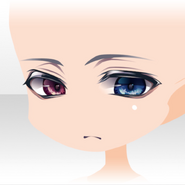 (Face) Unsleeping Soul Hollow Odd Eye Face ver.A blue