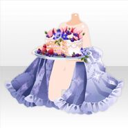 (Outerwear) Misty Party Cloth with Cake Set ver.A blue