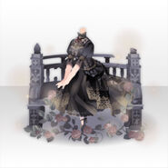 (Tops) Decadent Beauty Resting Style ver.A black
