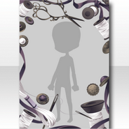 (Frame) Cuddly Nightmare Sewing Tools Frame ver.A white