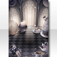 (Wallpaper/Profile) Gothic Tea Party Endless Time Wallpaper ver.A black (50 Plays)