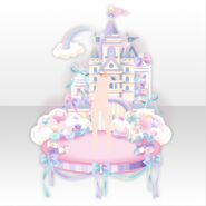 (Back Accessories) Daydream Castle Vignette ver.A purple