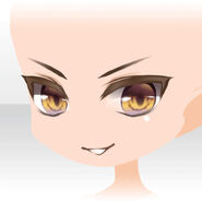 (Face) Creepy Night Cool Smile Face ver.A yellow