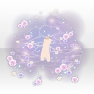 (Avatar Decor) Mermaid's Blossom Twinkle Water and Flowers ver.A purple