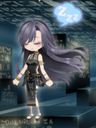 Ancient Girl Asleep