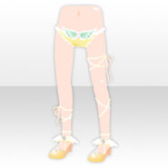 (Pant&Skirt) Little Bird Pumps and Underwear ver.A yellow