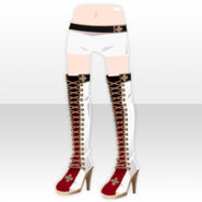 (Pant&Skirt) Luche Tied Up Boots and Underwear ver.A red