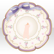 (Back Accessories) Epicure Flower Dish ver.A purple