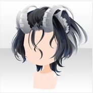 (Hairstyle) Madness Beast Short Hair ver.A black