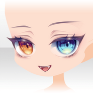 (Face) Happy Spookytown! King Smile Face ver.A pale blue