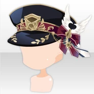 (Head Accessories) Bastion Musketeer High Grade Cap ver.A black