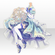 (Tops) Tarot of the Divine Justice Card Style ver.A blue