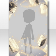 (Frame) Astral Library Drifting Books Frame ver.A yellow
