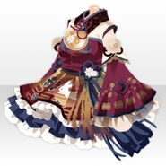 (Tops) Sugar Plum Maid Harvest Dress ver.A red