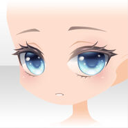 (Face) Water Reflection Confusing Face ver.A blue