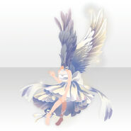 (Tops) Sky Dancing Angel Style ver.A white