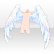 (Back Accessories) Wing of Singing Bird ver.A white