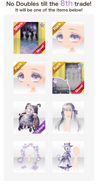 No-Double-Promo①♡ for (Hairstyle) Ghost Sanatorium Girl Bandage Hair ver.A black