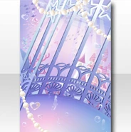 (Wallpaper/Profile) Dreamy Mermaid Castle and Balcony Wallpaper ver.A purple