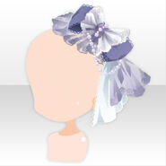 (Head Accessories) Peluche Lace Bow ver.A blue