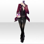 (Tops) Lord=Cross Cheers Suit ver.A red (25 Plays)