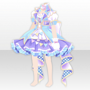 (Tops) Unicorn Parade Brooch Dress ver.A blue