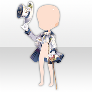 (Outerwear) Sweet Confiture Greeting Coat ver.A white