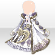 (Tops) Northern Heart Queen Dress ver.A white