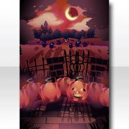 (Wallpaper/Profile) Creepy Candy Night Wallpaper ver.A red