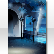 (Wallpaper/Profile) Sea Breeze Port Station Wallpaper ver.A blue