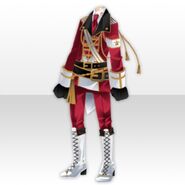 (Tops) Symphony Military Style ver.A red