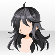 (Hairstyle) Creepy Reaper Girl Habitually Hair ver.A black