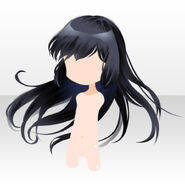 (Hairstyle) Northern Alice Long Hair ver.A black
