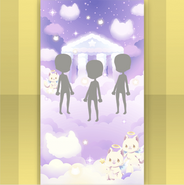 (Show Items) Angelic Kittens Heaven on Clouds Stage purple ver.1